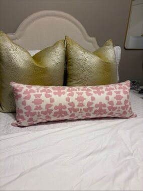 Laura park bolster pillow COVER ONLY